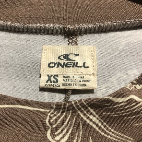 xs O’Neill Long Sleeve High Neck Form Fit Dress - Picture 4 of 4